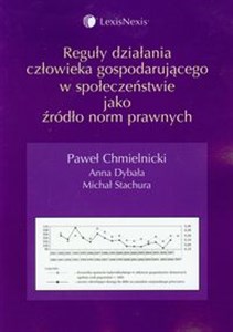 Bild von Reguły działania człowieka gospodarującego w społeczeństwie jako źródło norm prawnych