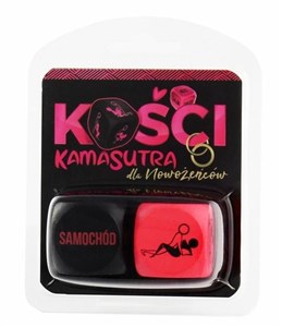 Obrazek Kości Kamasutra dla nowożeńców (różowo-czarne)