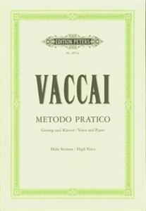Bild von Metodo pratico di canto italiano Voice and Piano - High Voice
