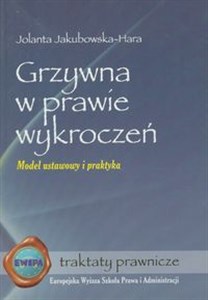 Bild von Grzywna w sprawie wykroczeń Model ustawowy i praktyka