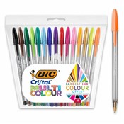 Zeige Details für Długopisy BIC Cristal Multi Colour mix 15szt. Zobacz : Długopisy ...