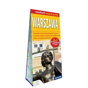Bild von Warszawa; laminowany map&guide (2w1: przewodnik i mapa)