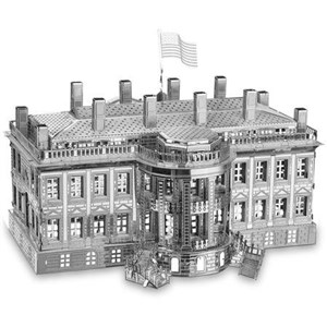 Obrazek Puzzle Metalowe 3D - Biały Dom