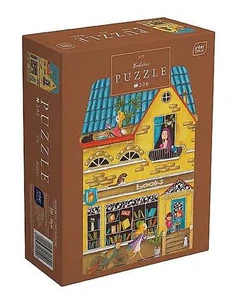 Bild von Puzzle 200 Shape Tiny Town Bookstore