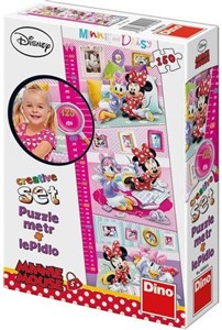 Obrazek Puzzle 150 z miarką Minnie DINO