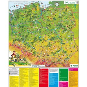 Bild von Mapa Polski w obrazkach 1:750 000