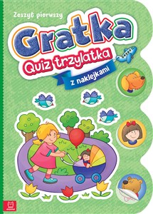 Obrazek Gratka-Quiz trzylatka Zeszyt pierwszy