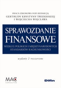 Obrazek Sprawozdanie finansowe według polskich i międzynarodowych standardów rachunkowości