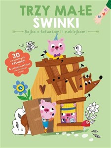 Bild von Trzy świnki. Bajka z tatuażami i naklejkami