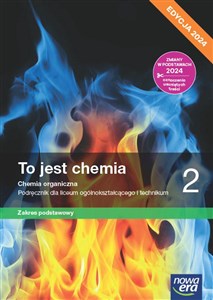Obrazek Nowa chemia to jest chemia podręcznik 2 liceum i technikum zakres podstawowy EDYCJA 2024