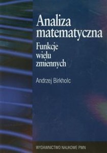 Obrazek Analiza matematyczna Funkcje wielu zmiennych