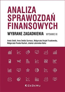 Bild von Analiza sprawozdań finansowych Wybrane zagadnienia