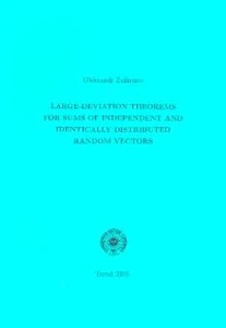 Obrazek Large-deviation theorems for sums of independent and identically distributed random vectors