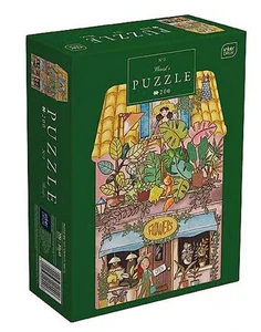 Bild von Puzzle 200 Shape Tiny Town Florist's