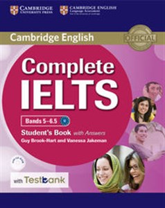 Obrazek Complete IELTS Bands 5-6.5 Student's Book with Answers with CD-ROM with Testbank