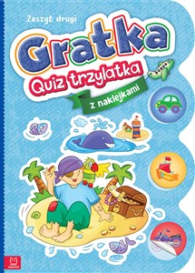 Obrazek Gratka-Quiz trzylatka Zeszyt drugi