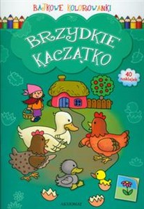 Obrazek Bajkowe kolorowanki Brzydkie Kaczątko