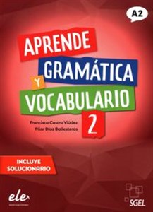Obrazek Aprende Gramatica y vocabulario 2 A2