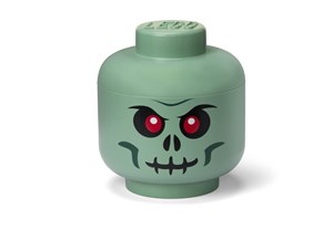 Bild von Lego pojemnik główka large - green skeleton