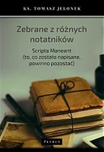 Obrazek Zebrane z różnych notatników Scripta Maneant (to, co zostało napisane, powinno pozostać)