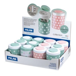 Obrazek Temperówka Collect Antibacterial (12szt) MILAN