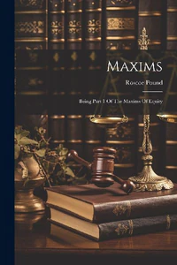 Obrazek POUND, R: MAXIMS