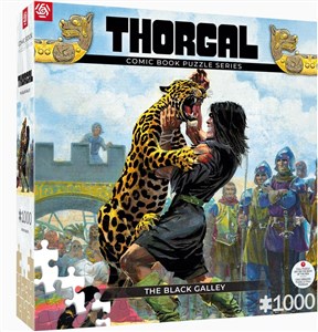 Obrazek Puzzle 1000 Thorgal Czarna Galera