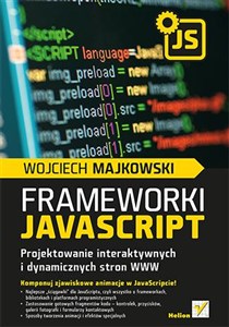 Obrazek Framework i JavaScript Projektowanie interaktywnych i dynamicznych stron WWW