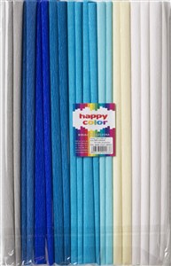 Bild von Bibuła marszczona Happy Color - tonacja niebieska