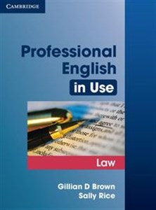 Bild von Professional English in Use Law