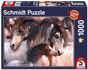 Bild von Puzzle 1000 Konie Pinto