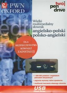 Obrazek PenDrive Wielki multimedialny słownik angielsko-polski polsko-angielski