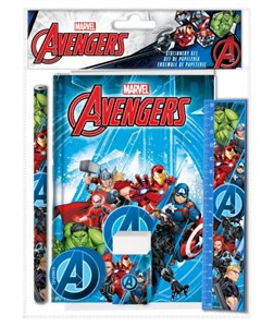 Obrazek Zestaw piśmienniczy Avengers 5 elementów MV15824