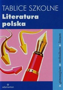 Obrazek Tablice szkolne Literatura polska gimnazjum, technikum, liceum