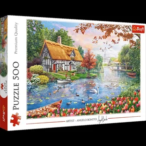 Bild von Puzzle Cicha przystań 500