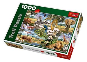 Bild von Puzzle 1000 Zwierzęta świata