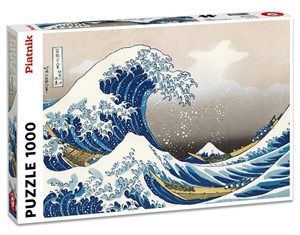 Bild von Puzzle Piatnik Hokusai Wielka fala 1000