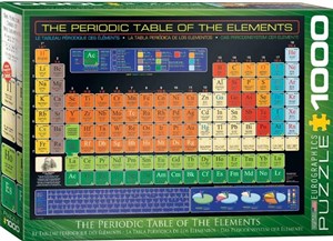 Bild von Puzzle 1000 Układ okresowy pierwiastków