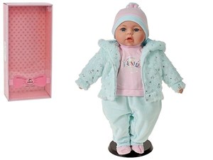 Obrazek Lalka bobas śpiewa i mówi po polsku 45cm