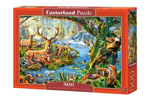Obrazek Puzzle 500 Forest Life B-52929