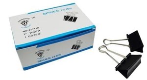 Obrazek Spinacz clip 51mm 12szt