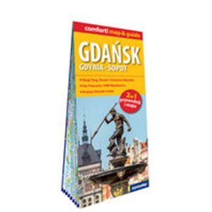 Obrazek Gdańsk, Gdynia, Sopot laminowany map&guide 2w1: przewodnik i mapa