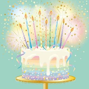 Bild von Karnet Urodziny - Classy Cake