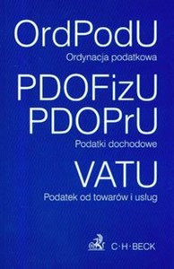 Bild von Ordynacja podatkowa Podatki dochodowe Podatek od towarów i usług