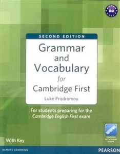 Bild von Grammar & Vocabulary for Cambridge First 2ed + key