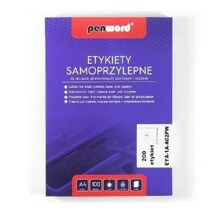 Obrazek Etykiety samoprzylepne A4/100K 21x70x42,3mm