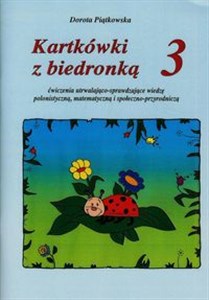 Bild von Kartkówki z biedronką 3 Ćwiczenia utrwalająco-sprawdzające wiedzę polonistyczną, matematyczną i społeczno-przyrodniczą