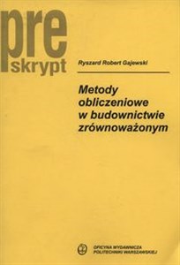 Bild von Metody obliczeniowe w budownictwie zrównoważonym