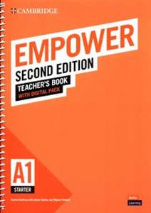Obrazek Empower Starter A1 Teacher's Book with Digital Pack