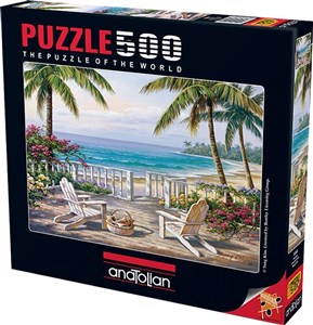 Bild von Puzzle 500 Widok na plażę